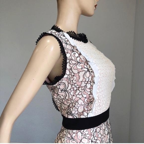 TAVE DECADENCE dress cream & black open back - Picture 11 of 16